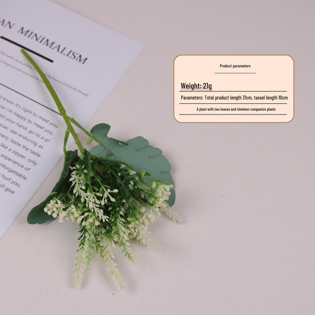 Korean Hand-Tied Lavender Artificial Flowers for Home or Wedding Decor