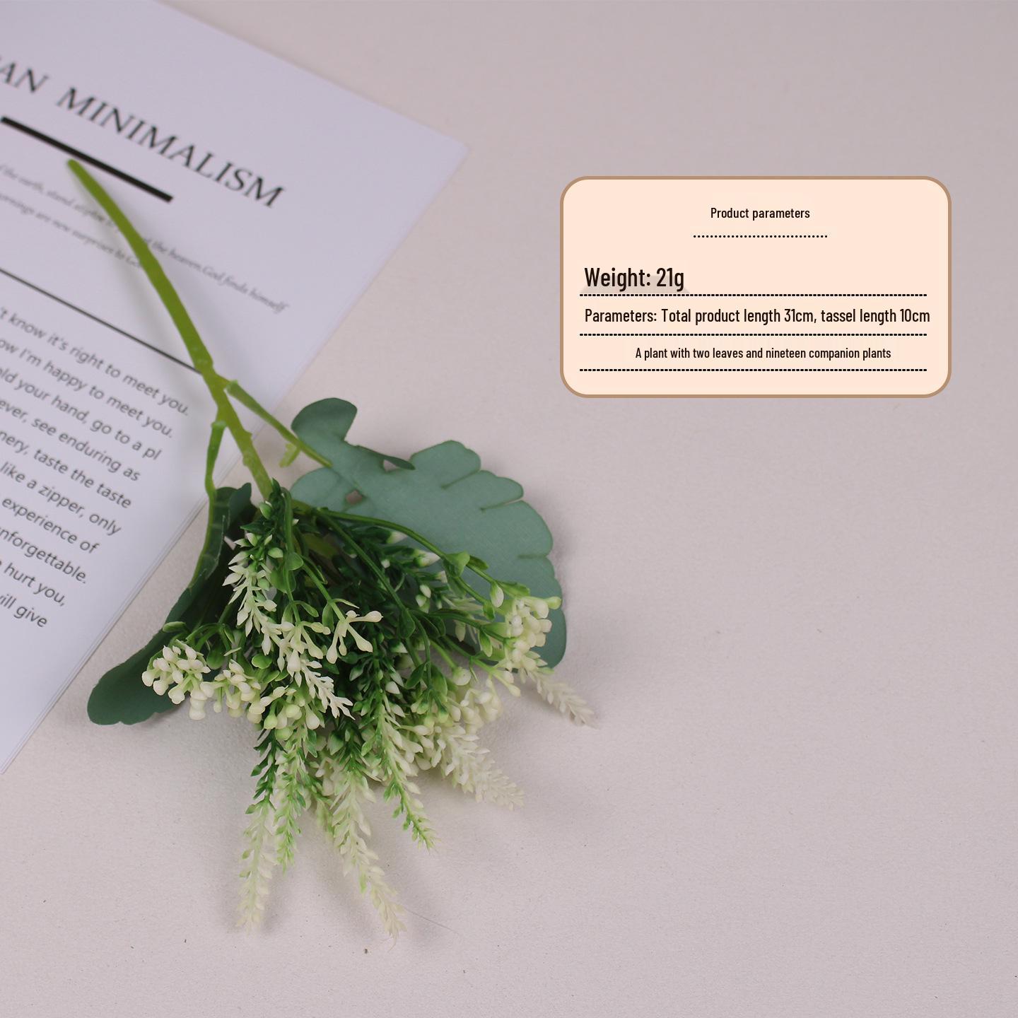 Корейские искусственные лавандовые цветы, связанные вручную, для декора дома или свадьбы