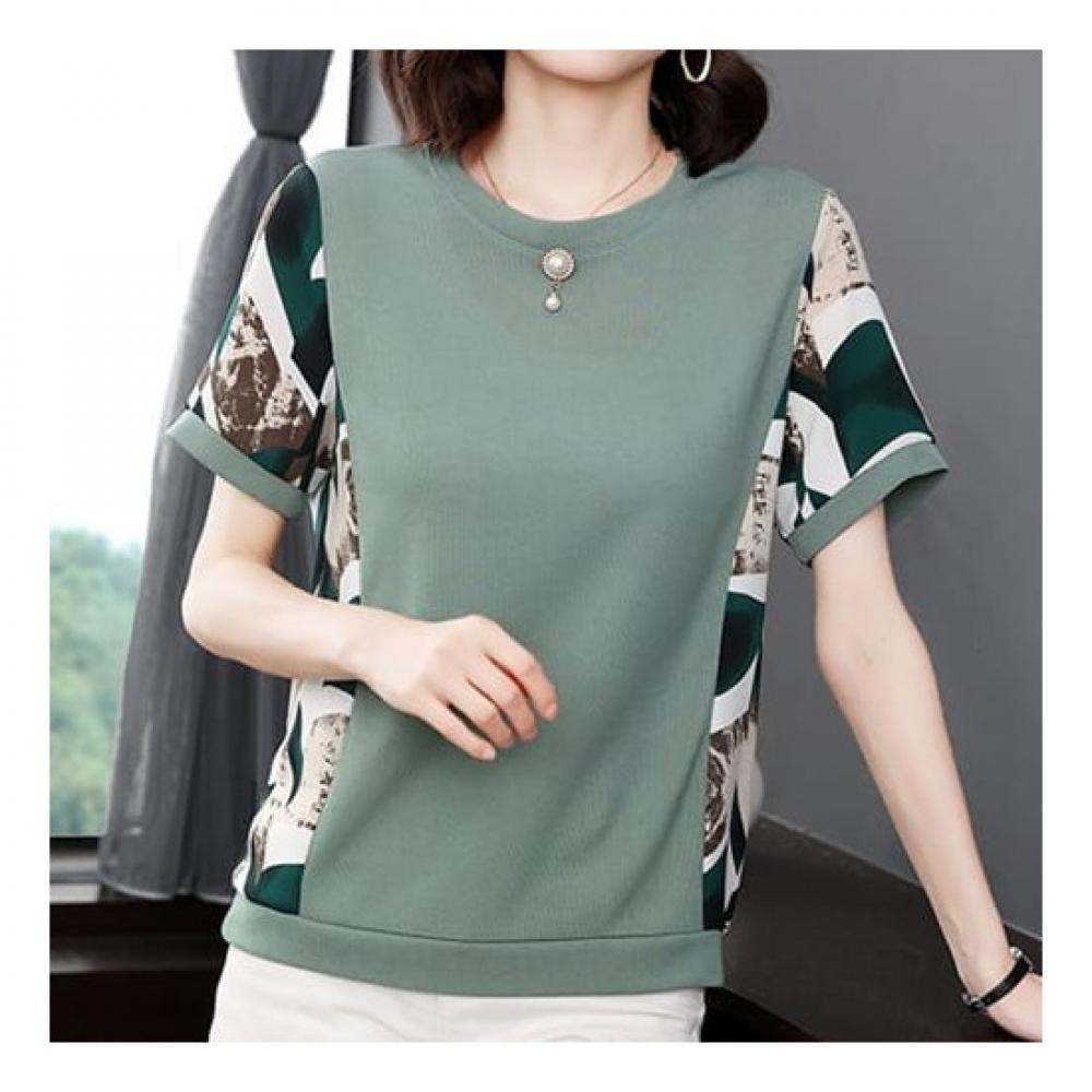 Navava PrinT ShorT Sleeve Round Neck T shirT nT1549