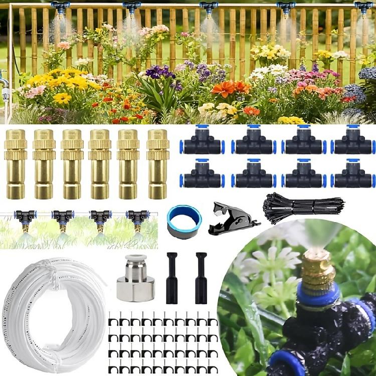 Energy Saving Summer Proof Outdoor Irrigation System With Multiple Directional Watering Coverage For Flowers Grass And Shrubs