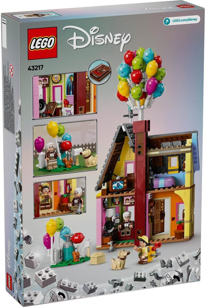 LEGO Constructor House Disney – Carl's House from the Movie "Up" (43217)