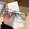 4pcs Trendy Small Square Women Glasses Frames Multi Color Anti Blue Light Eyeglasses Optical Lenses Female Luxury Eyewear