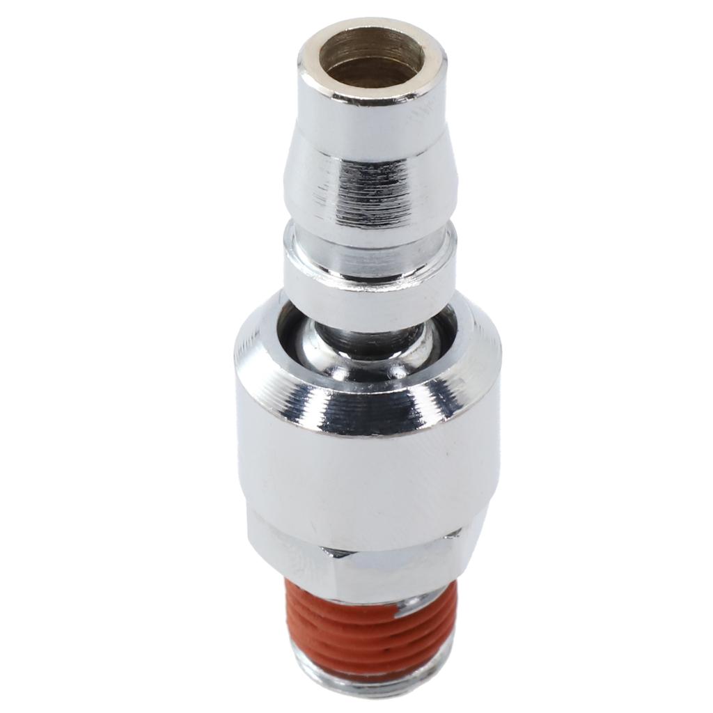 2PCS 1/4 Inch Pneumatic Quick Joint 20PM Air Compressor 360 Degree Rotary Fittings Pneumatic Quick Connector Release Fitting