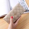 2025 Women's Wallet Long Handbag Multi Card Pocket Leather Wallet