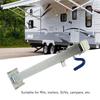 Trailer Jack Telescoping 460‑680mm 1000kg Load Capacity Galvanized Iron for  Offroad Vehicle  Trailer  Jack