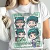Summer Hot Sale Anime The Apothecary Diaries Maomao Chibi Graphic T-shirt Y2K Unisex Print Crew Neck Short Sleeve Lightweight Casual T Shirt