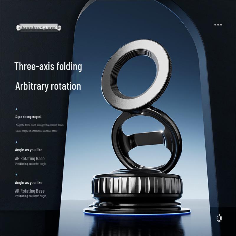 360° drehbarer magnetischer Metall-Handyhalter für das Auto
