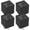 Relais 896H-1CH-C-R1-U03 (4er-Set), 5-Pin Steck 12VDC SPDT 50A 12V Klemme Flussdicht Automobilrelais