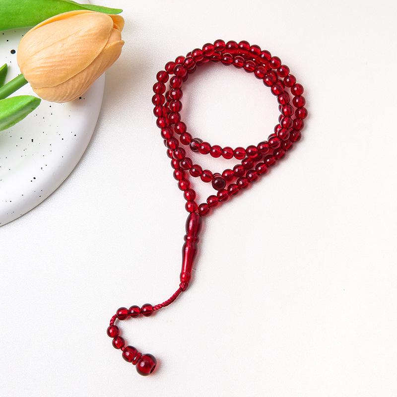 Arabic 99 Bead Prayer Bracelet - Middle East Muslim Praise Accessories