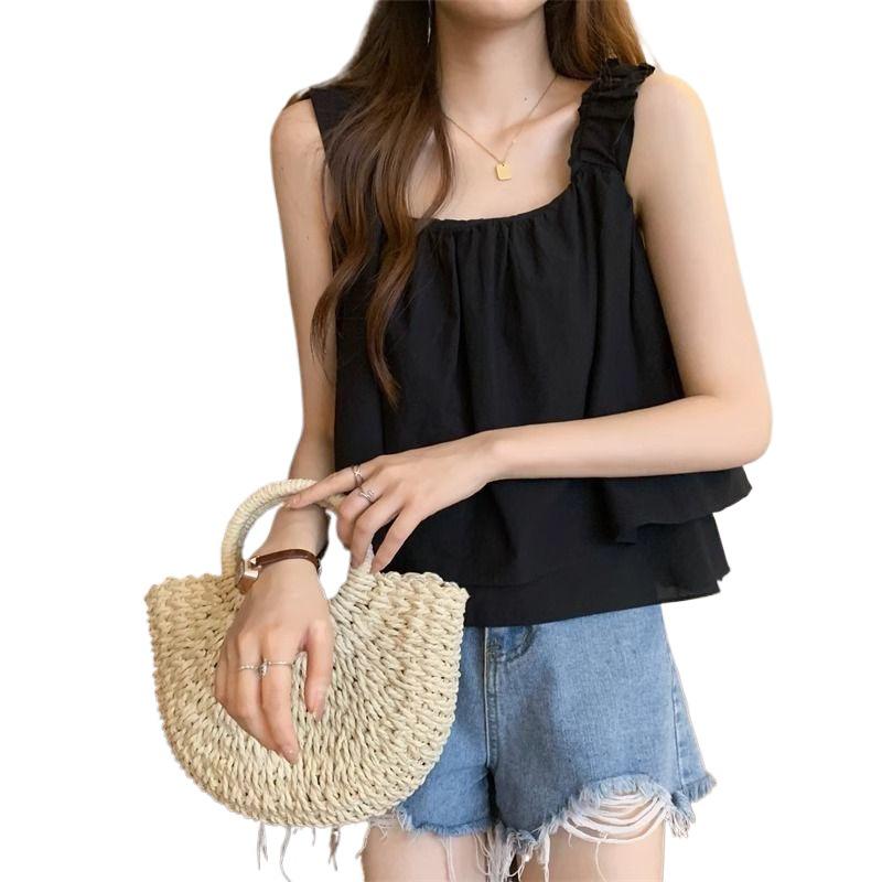 Women's Mori Style Sweet & Spicy Loose Camisole Top