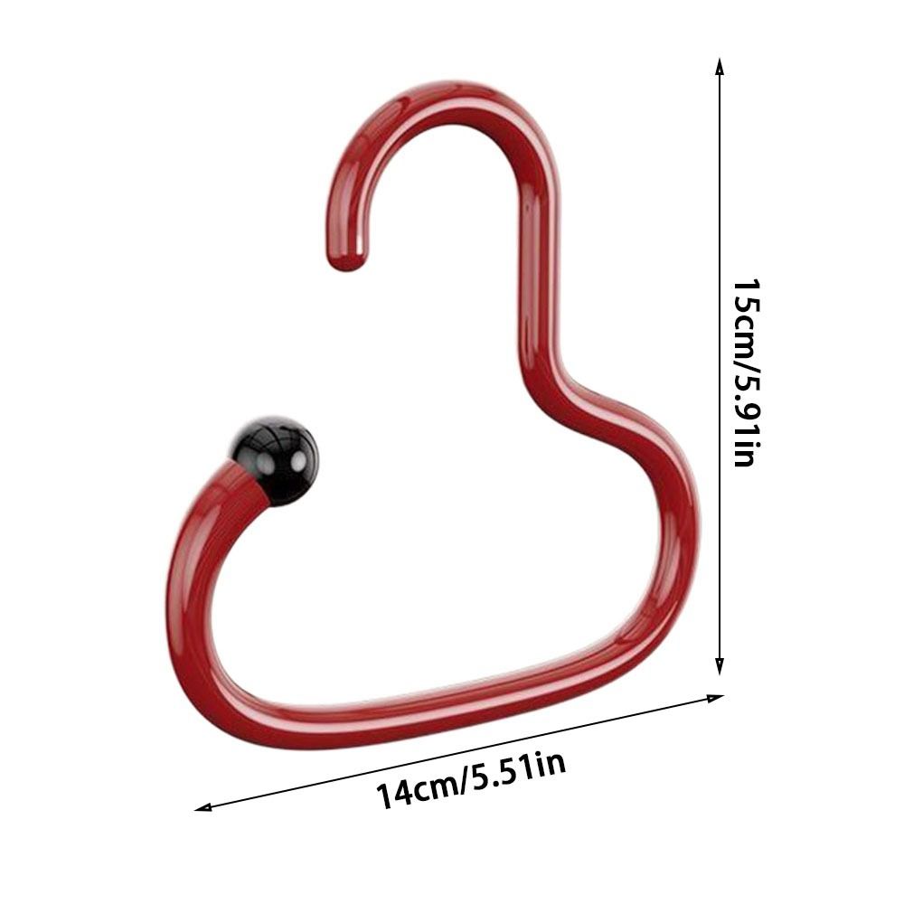 New Dopamine Hat Hook Circle Ring Non-slip Hat Storage Hook Non-marking Hat Display Racks for Cloakroom