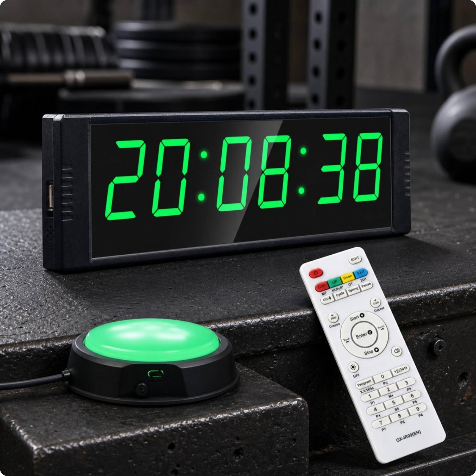 Multifunction Digital Gym Timer with Wireless