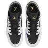 Jordan Kids Air Jordan 1 Low Basketball Shoes White Black Metallic Gold 553560-172