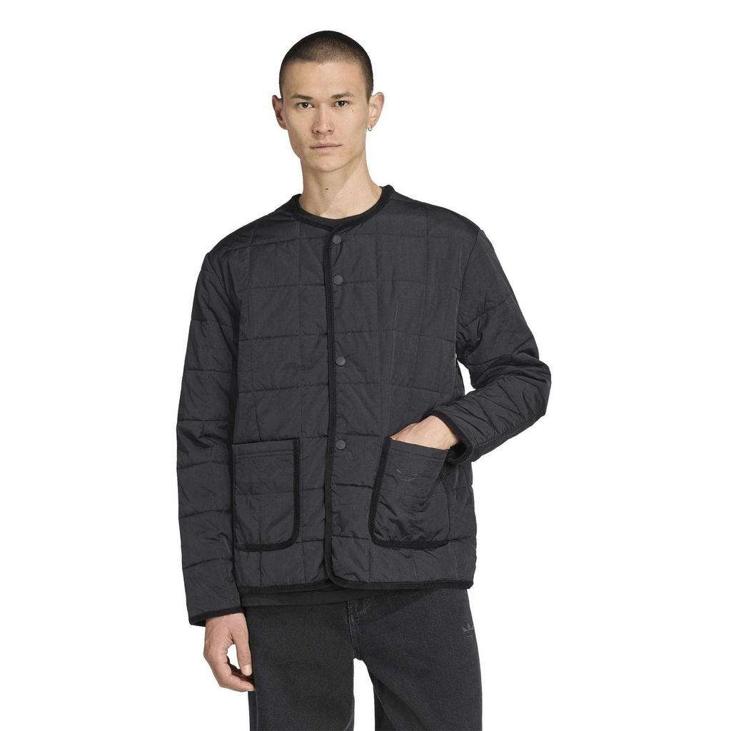 Adidas Mens Quilted Padded Jacket