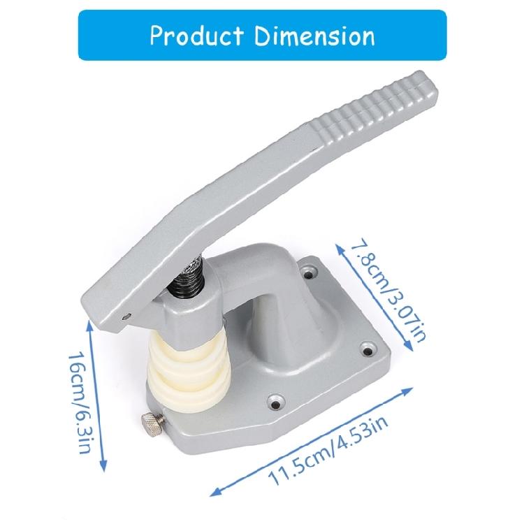 Watch Case Press Tool Set Watch Back Case Closers Watchmaker Jewelling Tool for Convenient Back Case Handling