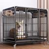Medium/Large Dog Cage with Toilet - Indoor/Outdoor Pet Fence for Golden Retriever, Shiba, Teddy, and Kittens