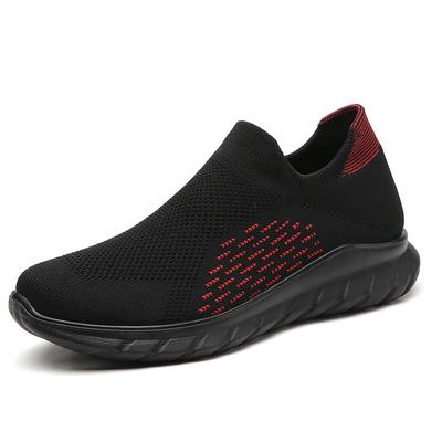Damen Freizeitsportschuhe bequem atmungsaktive Mesh-Oberfläche Walking leicht Frühling und Herbst neue flache Slipper