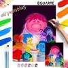 Inside Out Emotions Oil Paint Digital Painting Art Kit Handmade DIY Painting Kit Home Decor