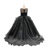 Stylish Princess Fluffy Yarn Evening Dress for Girls – Perfect for Catwalk, Hosting, or Piano Performances