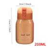 Mini Thermos Cup 200ml Pocket Cup Stainless Steel Thermal Coffee Mug Vacuum Flask Insulated Hot Water Bottle Kids Gift
