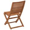 Garden Chairs 4 pcs Foldable Solid Acacia Wood