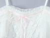 Women's Polka Dot Mesh Camisole with Bow Tie - Summer 2025 European & American Fashion