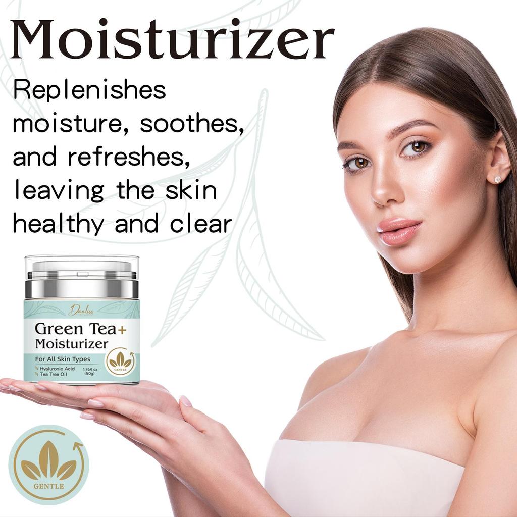Green Tea Moisturizer-Replenishes , Moisture , Soothes and Refreshes the Facial Skin-for All Skin Types