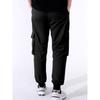 Mens Casual Drawstring Multi Pockets Straight Long Work Cargo Pants