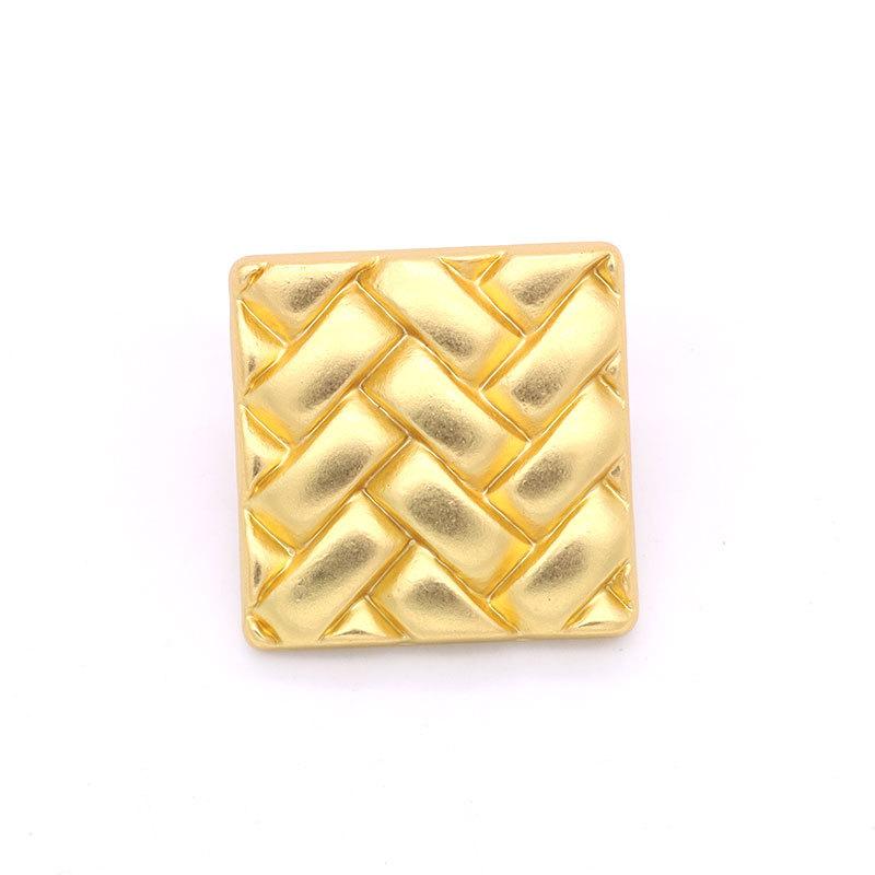 5 Stück Metallknöpfe Galvanisiert Imitation Alt Retro Gold Bronze Knöpfe Mantel Trenchcoat Blazer Knöpfe