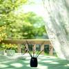 Künstliche Blumen mit langem Stiel für DIY-Blumenarrangements Schwarze Metallblumen Dekorative Gartenstecker Metall-Hofkunst