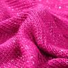 1PC Sequined Yarn Shiny Silk Thread DIY Handmade Silver Thread Yarn Hand Woven Pure Cotton Real Silk Gift Knit
