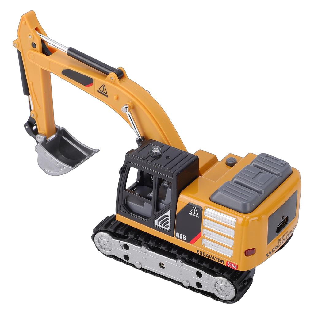 1 64 Remote Control Excavator with Lights and Sounds, 2.4GHz RC Construction Vehicle, Engineering Truck, Flexible Arm