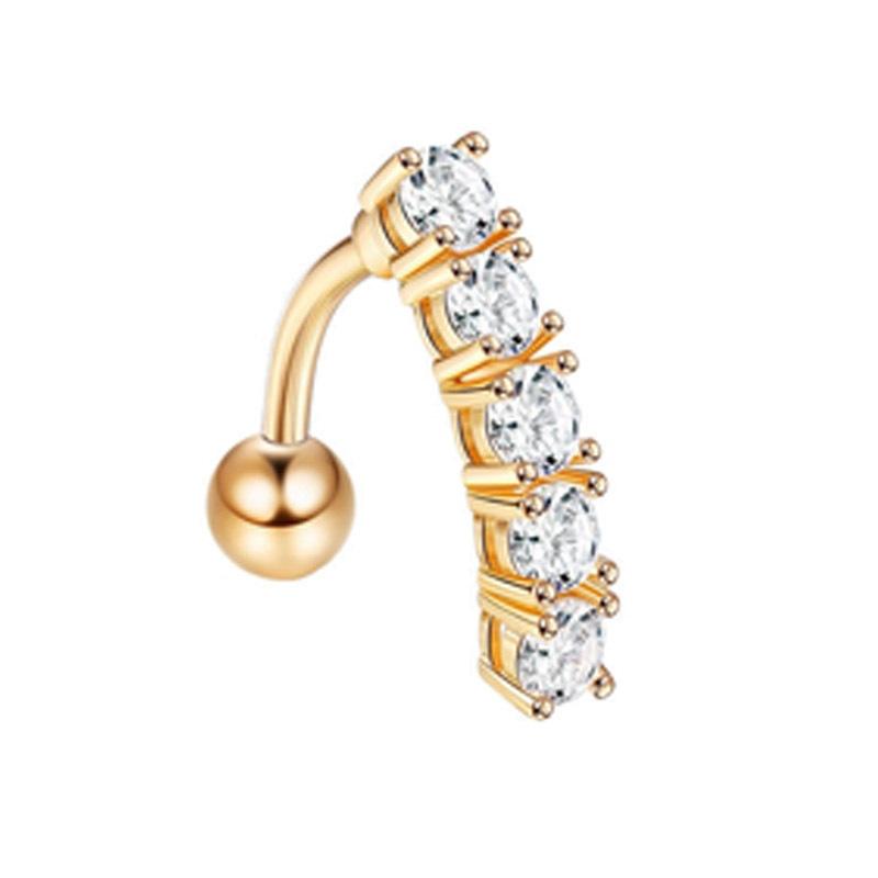 

Циркон Пирсинг пупка Цветок Сердце Кошка Хирургическая сталь Кольцо для пупка Для женщин Девушек Подвесное украшение для пупка A15