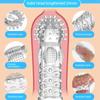 G Point Stimulation Finger Sleeves Clitoris Massage Sex Toys For Women Penis Rings Sex Delay Couples Games Delay Reusable Condom