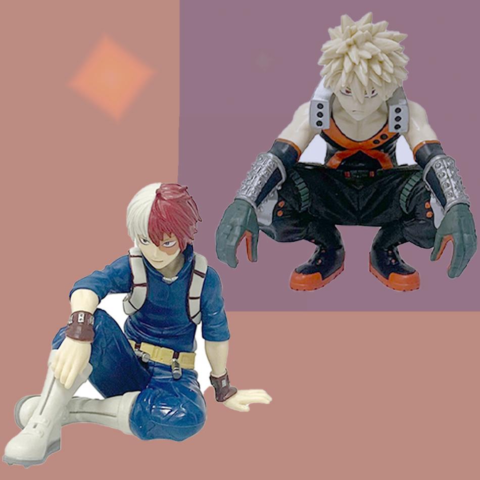 My Hero Academia Anime Figures Model Bakugou Katsuki Todoroki So Toy Gifts PVC That As Ornamental and Collectible or Entertaining Play Safe