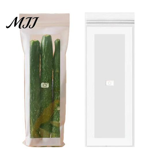 Food Grade Freezer Safe Bags Thick Double Seal Storage Bags, Reusable Long Sealed Clear Food-Grade Plastic Sustainable Kitchen Organization Tools for