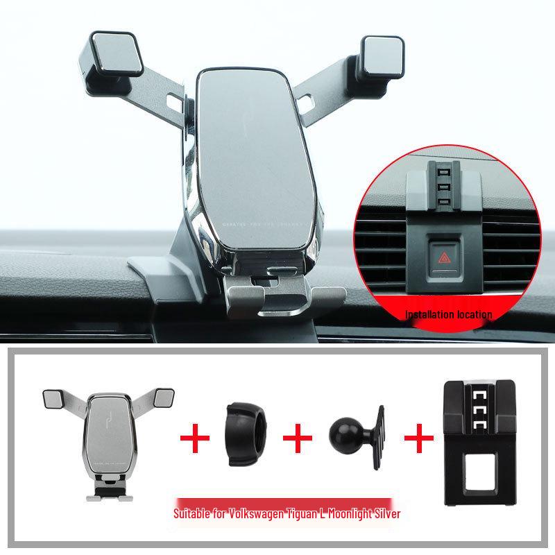 Phone Holder for Volkswagen Tiguan L, Tiguan X, Tuyue, Tayron, Tayron X