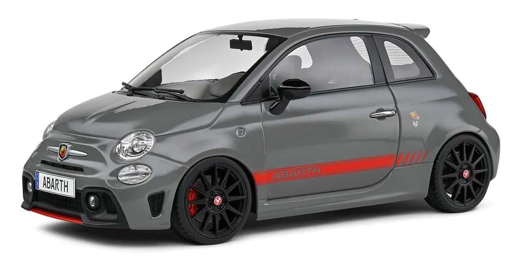 Kyosho SOLIDO Scale Fiat 695 Abarth XSR Yamaha Edition Finished Product S1811302 1/18 (Gray)