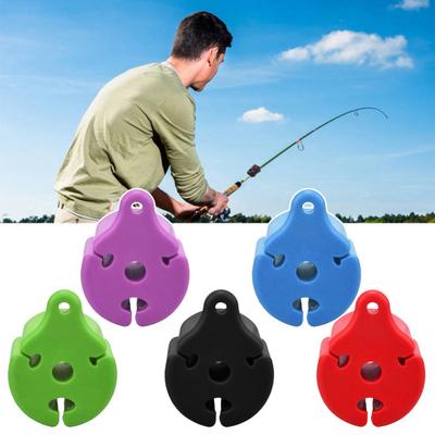 10Pcs Bound Pole Balls Silicone Rod Strap Protective Cover Wide Compatibility Versatile Fishing Gear Accessory Holder
