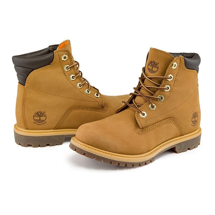 Timberland Waterproof Outdoor Yellow Martin Boots Women Boots Wheat TB18168R