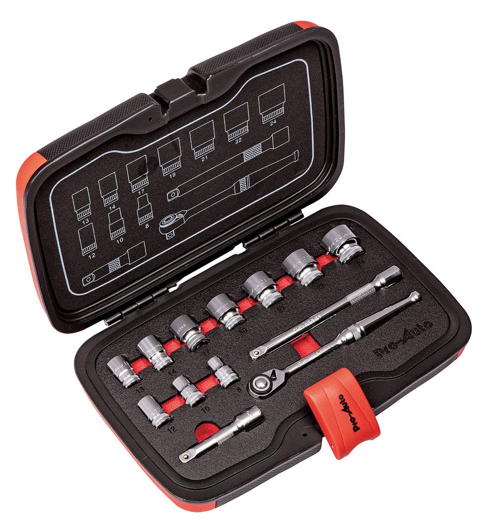 

Набор торцевых ключей Suekage Tools PA3013 Набор Pro-Auto 3/8 13 предметов