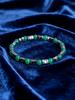 Natural Stone Bracelet Hematite & Turquoise Beads Geometric Irregular Shape for Vigour Protection Good Fortune Strength Jewelry