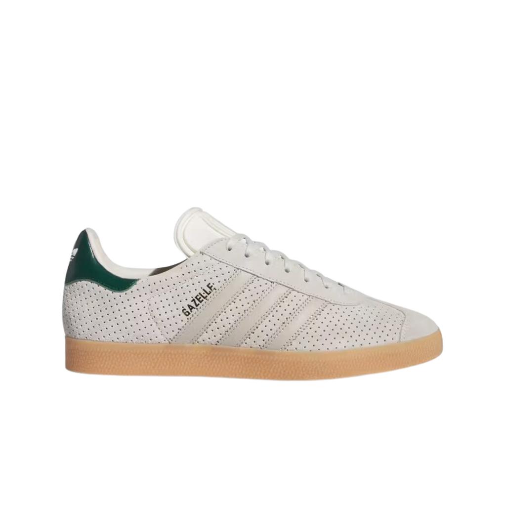 Adidas Gazelle Aluminium Wonder Beige Collegiate Green