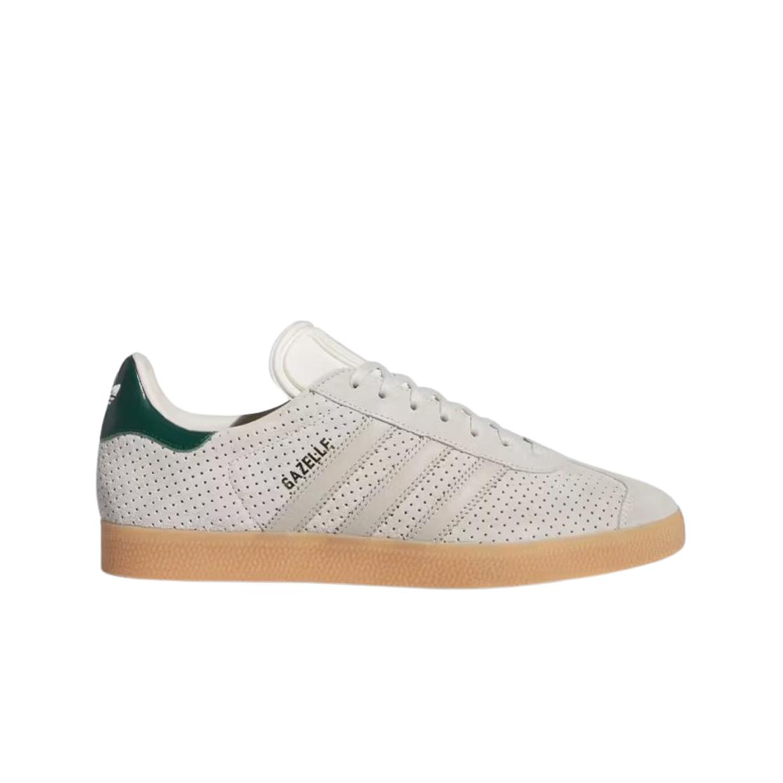 Adidas Gazelle Алюминий Чудо-бежевый Колледжский зеленый 290