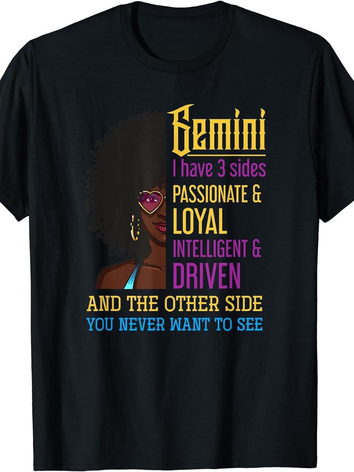 Plus Size, Funny Gemini Horoscope Zodiac Sign Gift Gemini T-Shirt, Women s T-s S