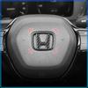 1pc ABS Car Steering Wheel Center Emblem Sticker For Honda Civci CRV Accord Mugen Prelude FIT City CRZ CRX Jazz D-series B-series H