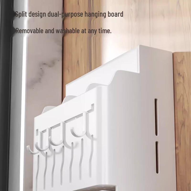 Yingbai Wall-Mounted Kitchen Chopstick Holder with Knife Block