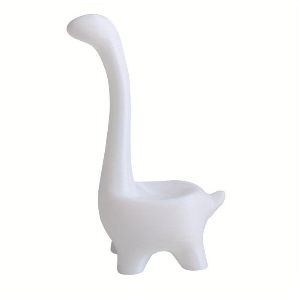 Cute Dinosaur Jewelry Storage Rack 3D Print Decoration Crafts Cute Alpaca Ring Storage Rack  Office