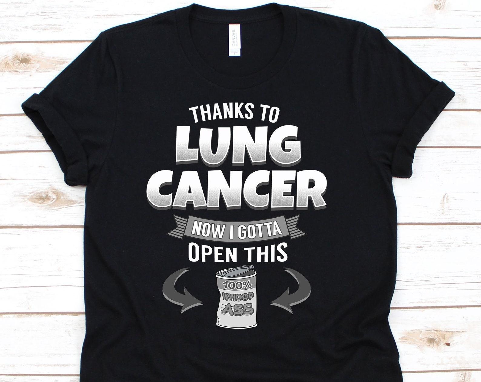 Lung Cancer Shirt, Lung Carcinoma, Lung Cancer, Cancer Awareness, Cancer Survivor, Lung Awareness, Lung Cancer T-Shirt S
