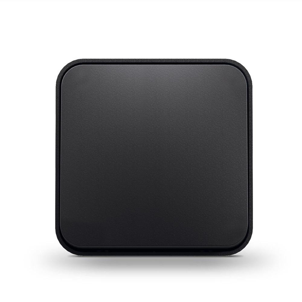 Surface-mounted 1-pole 1-way Ip20 Matte Black Videx Binera
